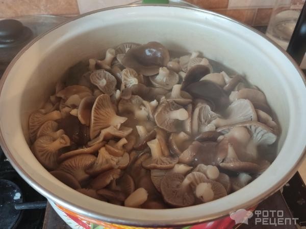 Рецепт: Соленые грибы рядовки - Маринуем рядовки полевые
