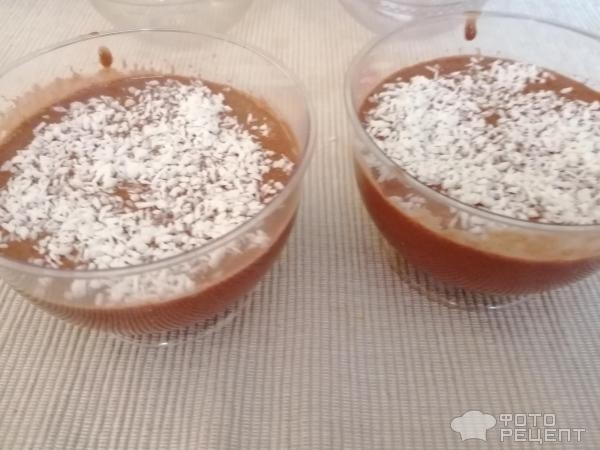 Рецепт: Десерт из ряженки и шоколада - простой и вкусный