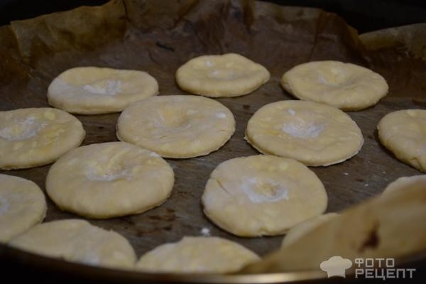 Рецепт: Домашнее печенье - С вареньем из смородины