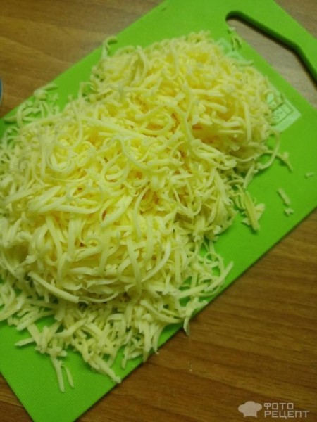 Рецепт: Кабачки под сырным соусом - в духовке
