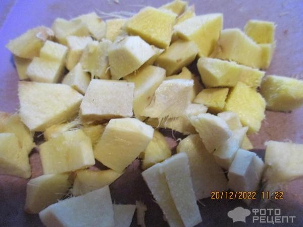 Рецепт: Мед с имбирем и лимоном - натуральное противовирусное средство