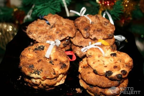 Рецепт: Печенье "Рождественское" - Съедобные ёлочные украшения