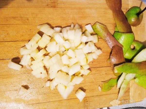 Рецепт: Салат "Авокадо" - Вкусный очень и полезный: с грушей
