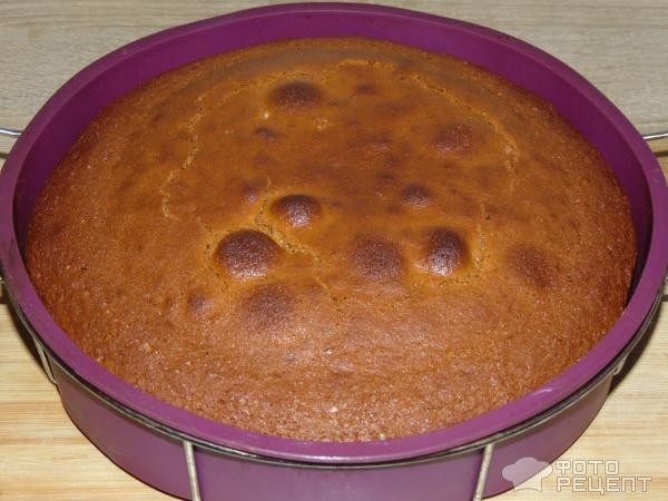 Рецепт: Домашний торт - из медовых бисквитов