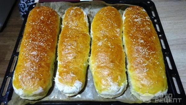 Рецепт: Хлеб на картофельном отваре с куркумой - Простой в приготовлении , очень вкусный белый хлеб.