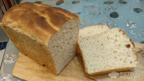 Рецепт: Хлеб на пшеничной муке - в духовке