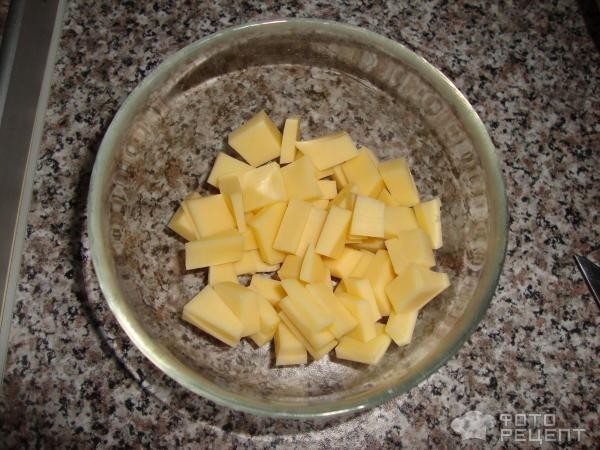 Рецепт: Картофельный "блин" - с сыром
