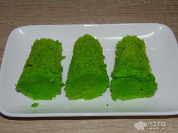 Рецепт: Лесной мох для украшения десертов - готовим в микроволновке