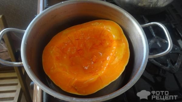 Рецепт: Тыква быстрого приготовления с медом - Любителям тыквы.