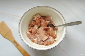 Свинина по-китайски в кисло-сладком соусе