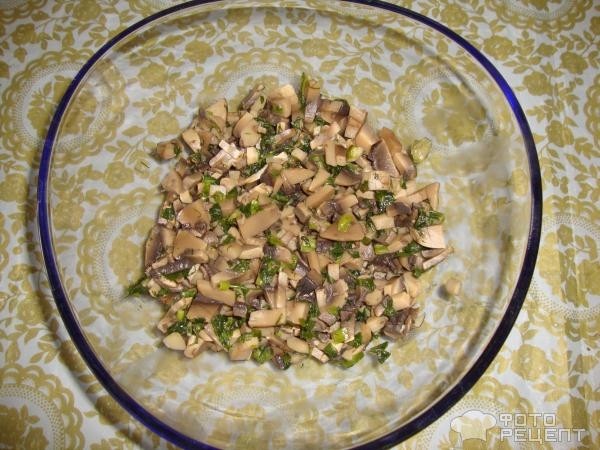 Рецепт: Салат "Курица с грибами" - вкусный