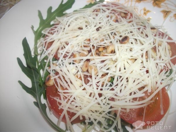 Рецепт: Салат с руколой - А-ля "итальянский"