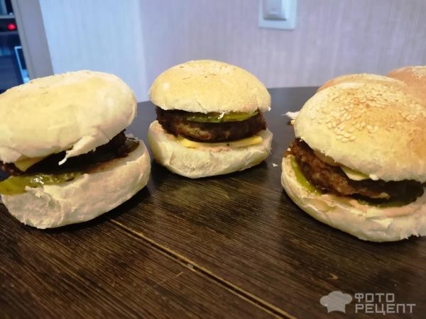 Рецепт: Сендвичи - БигМак в домашних условиях