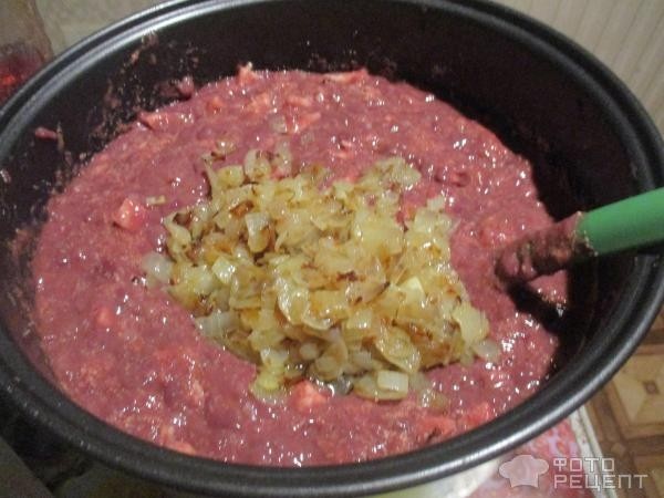 Рецепт: Печеночная колбаса - домашняя в духовке