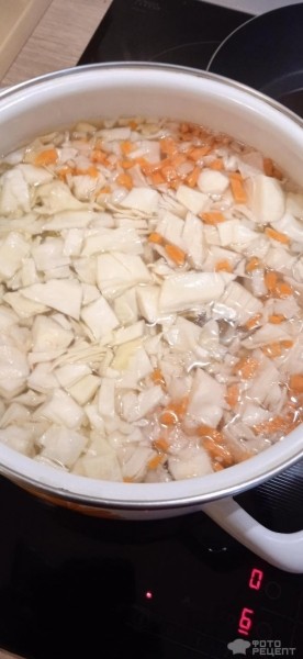 Рецепт: Щи из свежей капусты - Вкусный суп