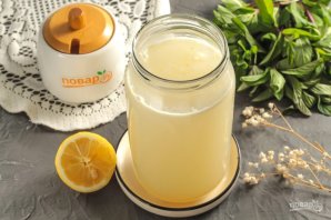 Домашний лимонный квас