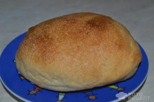 Рецепт: Хлеб простой - С перцем и быстрорастворимыми дрожжами