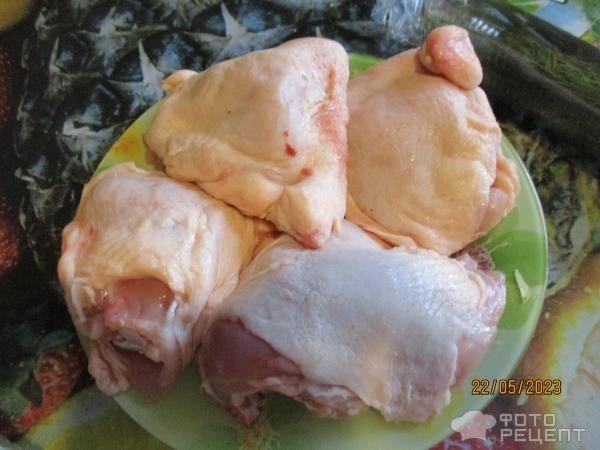 Рецепт: Курица под кефирным соусом - быстрый ужин