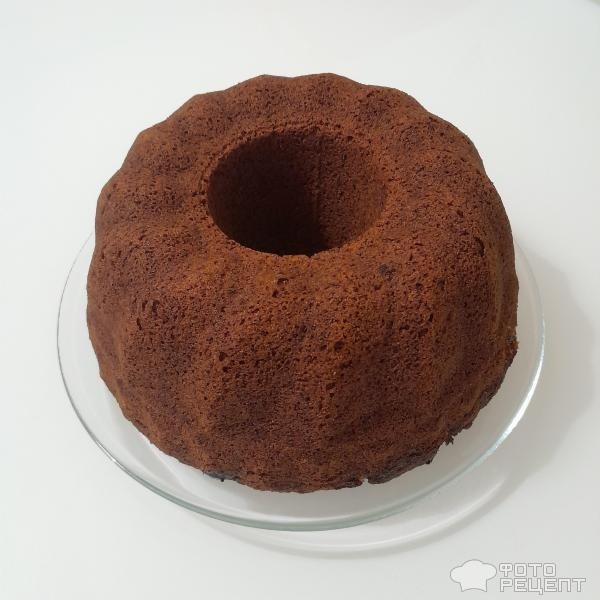 Рецепт: Тыквенный кекс - Полезный шоколадный кекс с тыквой на злаковом йогурте.