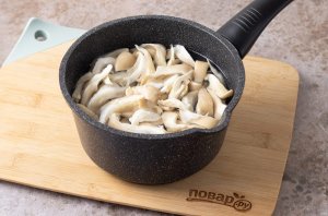 Корейский салат с грибами