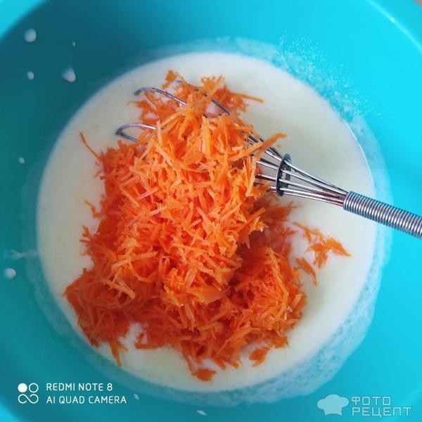 Рецепт: Пирог из тыквы и моркови - на кефире