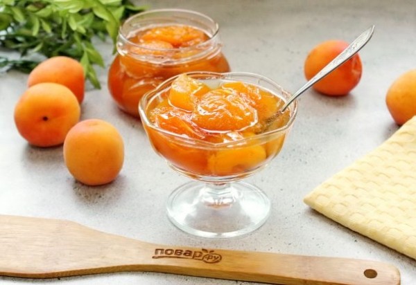 Варенье из абрикосов дольками "Янтарное"