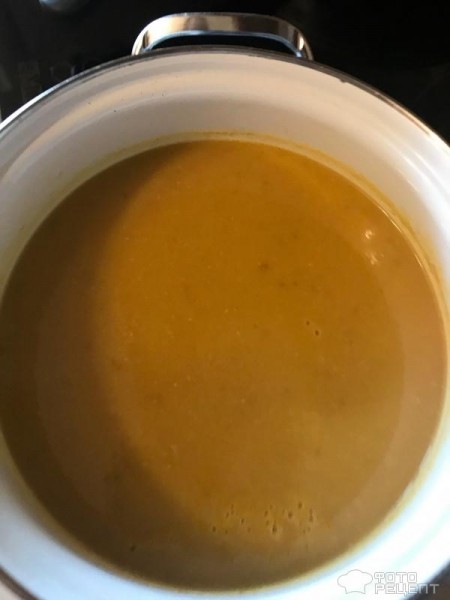 Рецепт: Чечевичный суп - по-домашнему