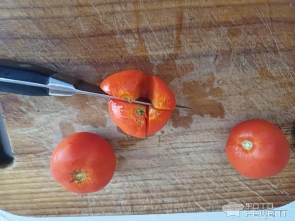 Рецепт: Малосольные помидоры в пакете - В моем исполнении.