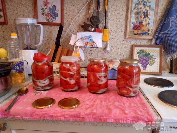 Рецепт: Десертные помидоры - По-домашнему