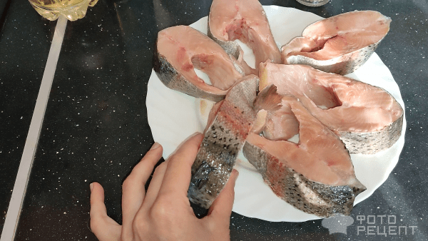 Рецепт: Форель на мангале - Бомбическая рыба на мангале