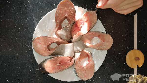Рецепт: Форель на мангале - Бомбическая рыба на мангале