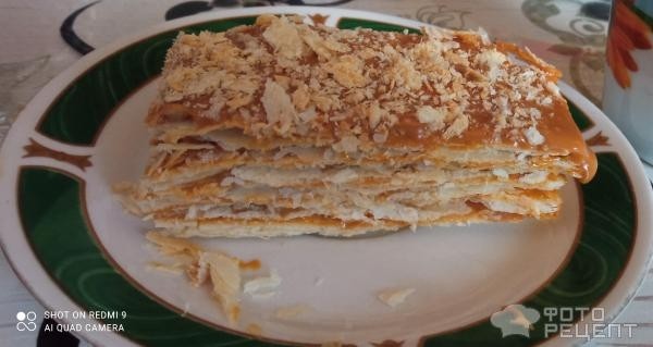 Рецепт: Торт "Наполеон" - Из готовых коржей