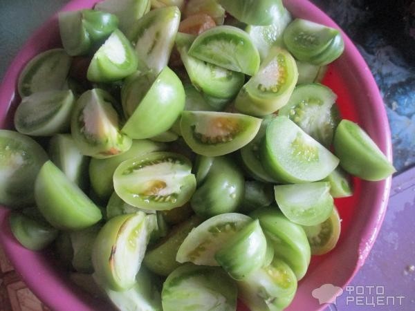 Рецепт: Икра из зеленых помидоров - в мультварке