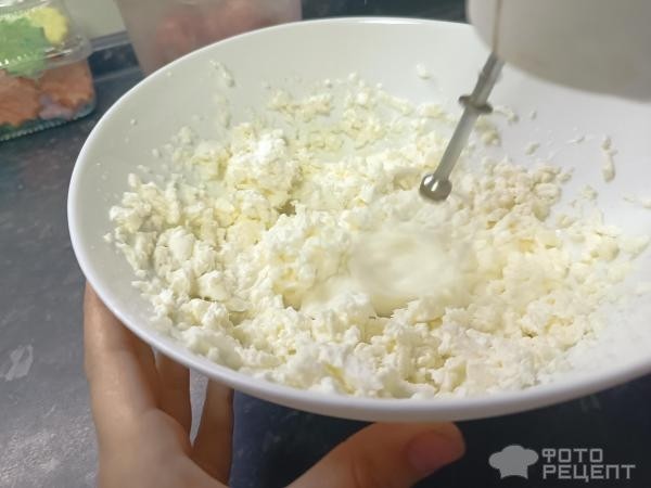 Рецепт: Крем из творожного сыра - Со сливками и сахарной пудрой