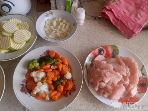 Рецепт: Куриная грудка приготовленная в духовке - По-домашнему