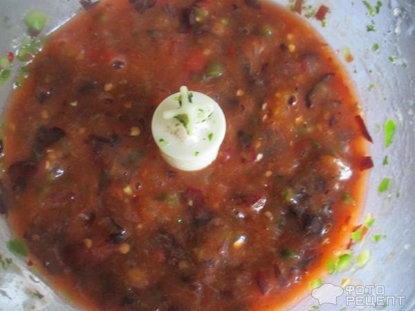 Рецепт: Острый сливовый соус - пикантный острый