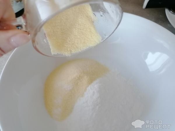 Рецепт: Блинчки на сыворотке - манной и рисовой мукой
