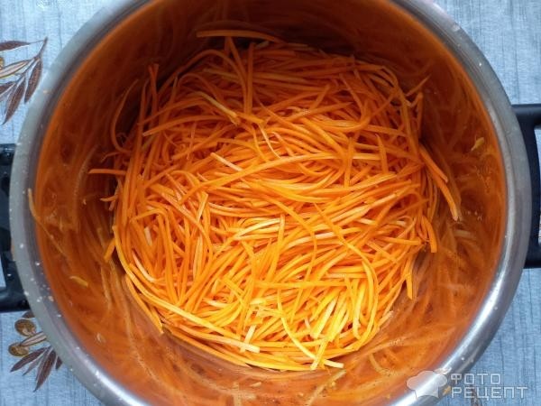 Рецепт: Морковча - без добавления лука