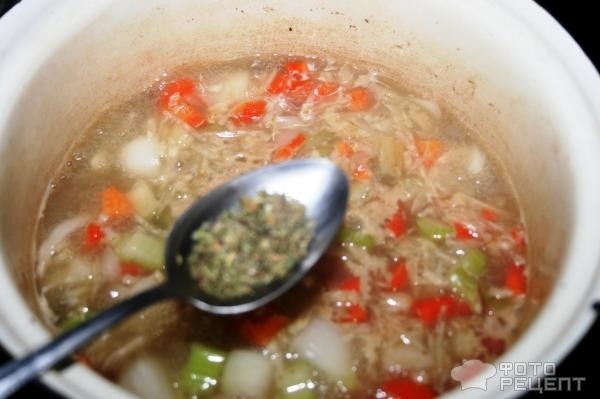 Рецепт: Нежный крем-суп - с красной рыбой