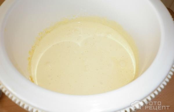 Рецепт: Быстрый торт к чаю - со сметанным кремом