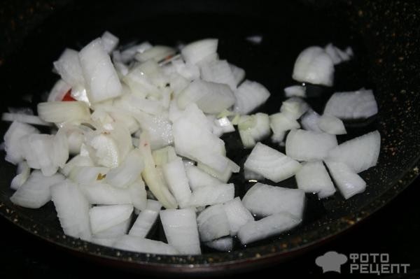 Рецепт: Куриное филе с баклажанами - С базиликом и овощами