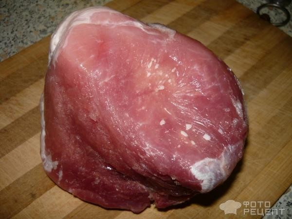 Рецепт: Мясо пикантное - свинина в горчичном маринаде