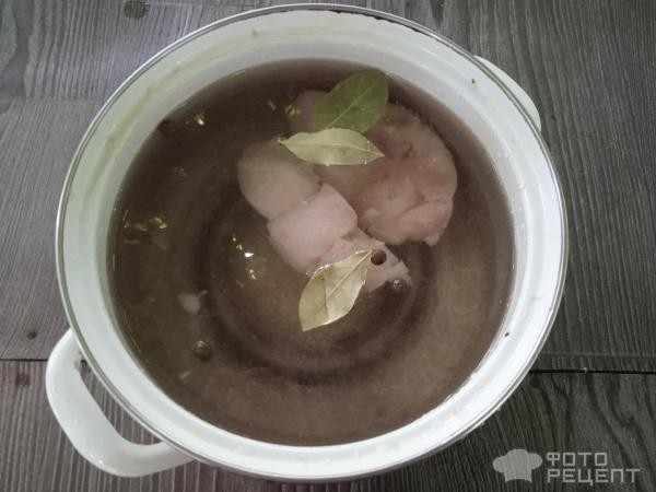 Рецепт: Рисовый суп с куриным филе - для детей