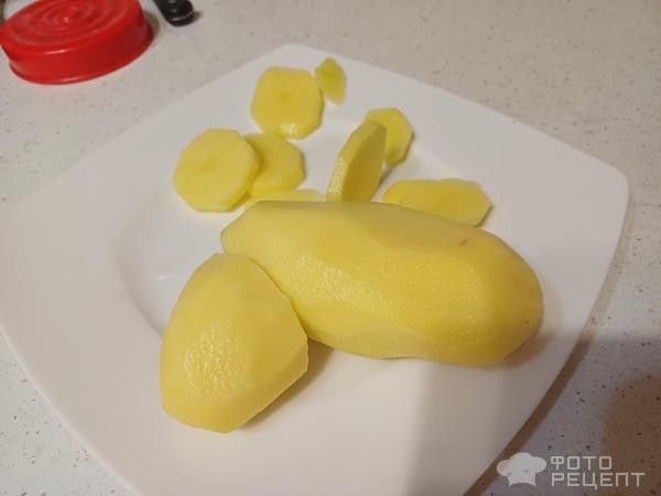Рецепт: Жареная картошка по-домашнему - В моем исполнении.
