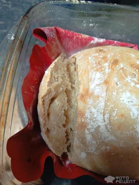 Рецепт: Домашний хлеб - В духовке