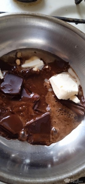Рецепт: Заварные пирожные с шоколадной глазурью - в духовке