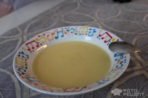 Рецепт: Ароматный суп-пюре - с курицей