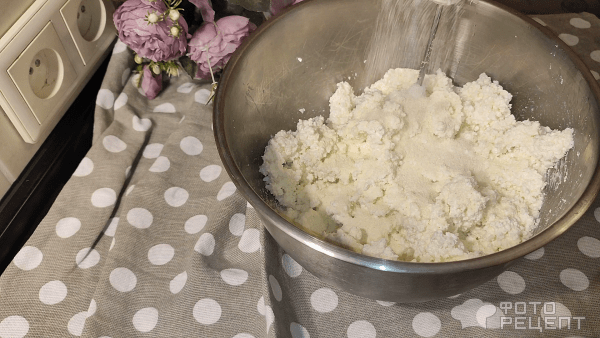Рецепт: Сырники в духовке - с кремом