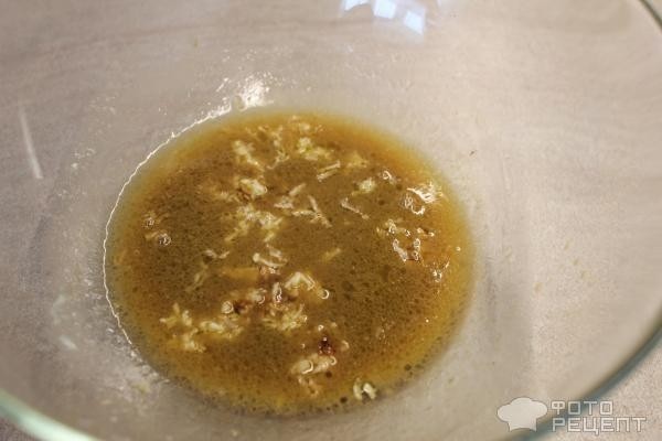 Рецепт: Тигровые креветки в духовке - в соевом соусе с чесноком