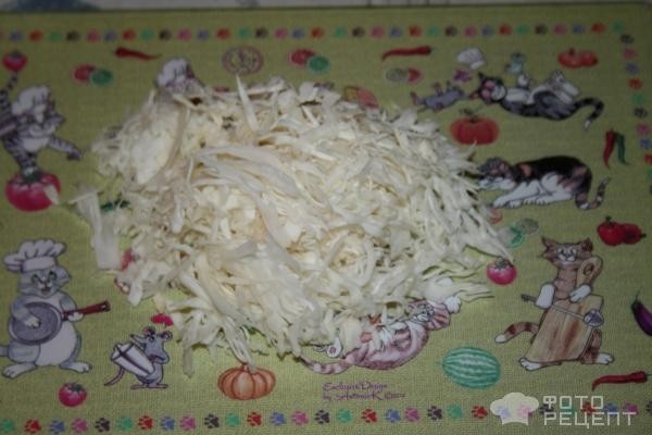 Рецепт: Салат из корнеплодов - С молодой капустой